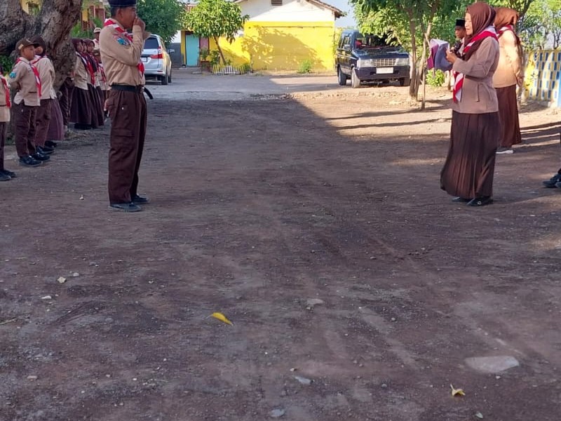 UPACARA HARI PRAMUKA